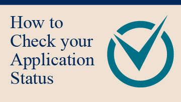 How to Check Application Status