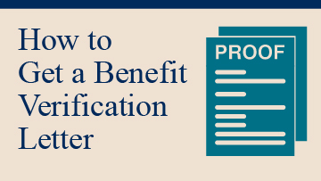 How to Benefit Verification Letter