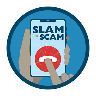 slam the scam icon